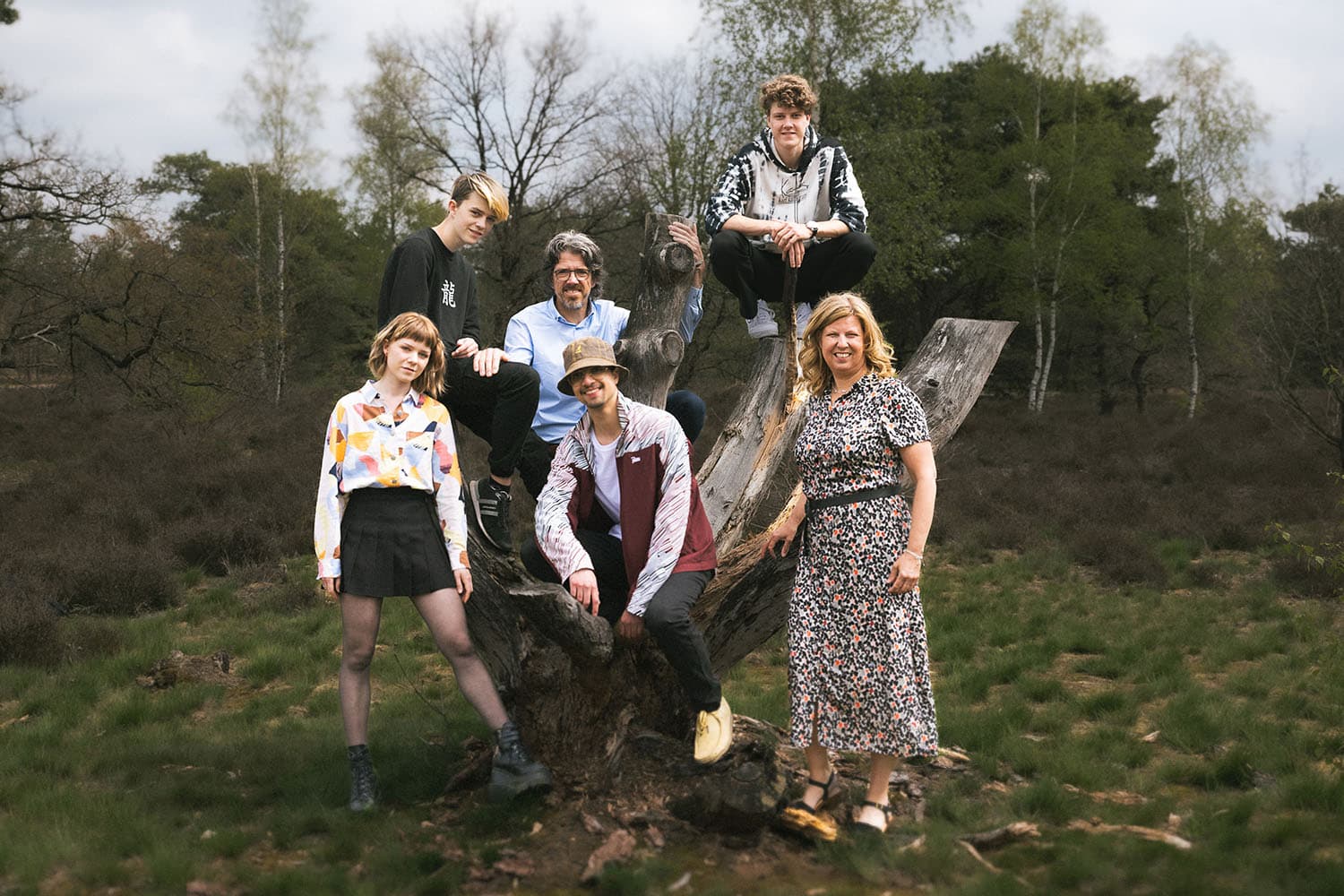 Familieshoot op de heide aan de Weversteeg in Otterlo, foto 2